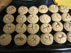 cooling almond tarts